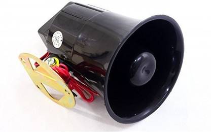 Quick Sense 220v -118 dB Hooter Alarm for Security, Loud Sound Bell