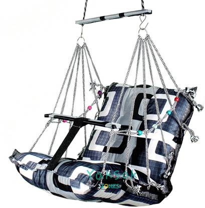 Kicchipai Baby Swing For Kids Folding & Washable 1-5 Years With Safety Belt Bouncer