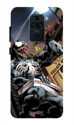 Codxcover Back Cover for Redmi Note 9 ( Venom, Superhero )