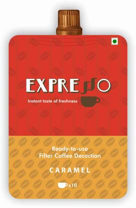 Expresso Caramel Filter Coffee Decoction Pure Authentic Instant Liquid - Caramel Flavour Instant Coffee