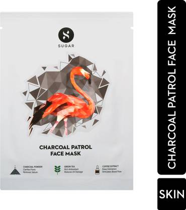SUGAR Cosmetics Charcoal Patrol Face Mask