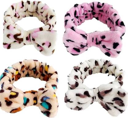 trusetedwell fluffy bow headband Head Band
