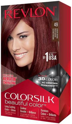 Revlon NO 49 , AUBURN BROWN HAIR COLOR