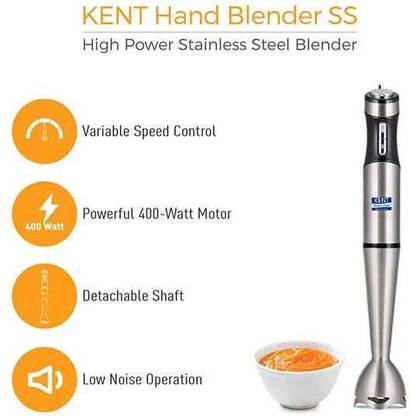 KENT 400 W Silver Hand Blender