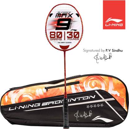 LI-NING G-Force Superlite Max 9 - PV Sindhu Hand Signed Collection बैडमिंटन किट