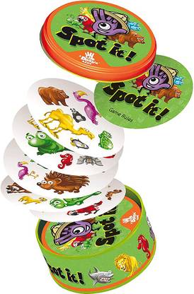 PATPAT Dobble Card Game Spot It! Classic Card Game | Game for Kids | Age 6+ | 2 to 8 Players | Average Playtime 15 Minutes | Eco-Blister