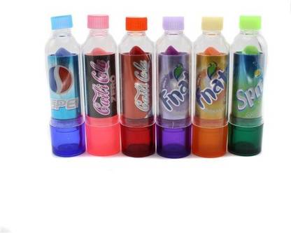 VBA 6 pcs Fantastic Coke Bottle Color Changeing Makeup Lipstick Long Lasting Hydrating