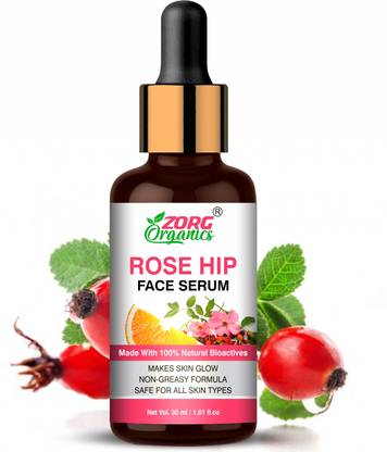Zorg Organics Radiant Glow Face Serum - Rose Hip