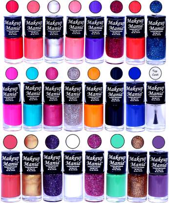 makeupmania Exclusive Nail Polish Set of 24 Pcs. Multicolor Set-86-87