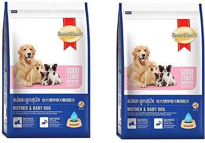 smart heart SmartHeart Mother & Baby Dog Food 1.3 KG PACK OF 2 Chicken 1 kg (2x0.5 kg) Dry New Born, Young Dog Food