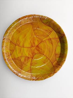 RK PAPER INDUSTRY MULTI COLOUR BUFFET Dinner Plate