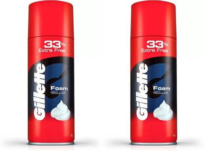 Gillette Regular foam combo (supr saver pack)