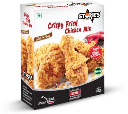 Stories Food Crispy Fried Chicken Mix- Hot & Spicy