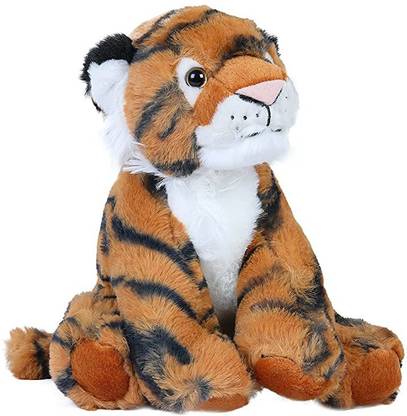 Mumuso Soft Plush Stuffed Animal Toy - Tiger  - 12 cm