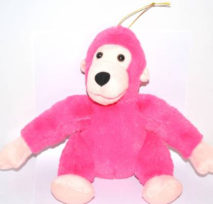 ONRR Collections Pink Monkey plush soft toy  - 22 cm