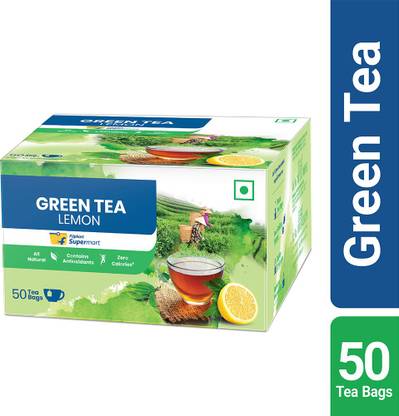 Flipkart Supermart Lemon Green Tea Bags Box