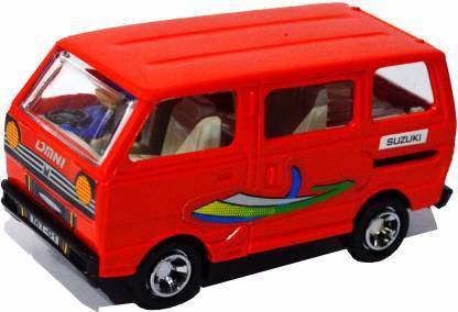 Shinsei Pull And Push Back Maruti Omni Van Car Set