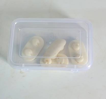 Hardware Universal Toilet Seat Buffer (4 Pcs) Block Brush