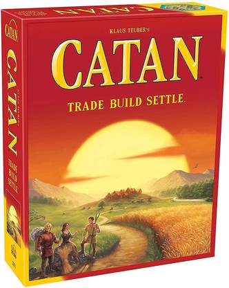 kitmeer CATAN TRADE BUILD SETTLE Board Game EdPucational Board Games Board Game Accessories