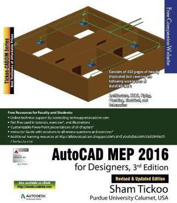 AutoCAD MEP 2016 for Designers, 3rd Edition