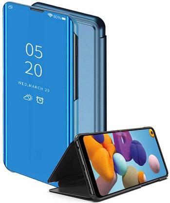 Covefixer Flip Cover for 1+8 Smart Display Notification Clear View Mirror Design With Kickstand Case Cover