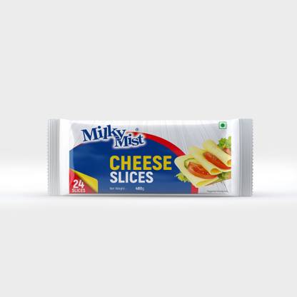 Milky Mist Plain Processed cheese Slices