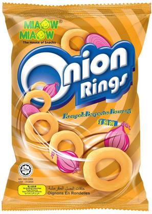 MIAOW MIAOW Onion Rings - 5 packets Chips