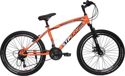 Sypern Bikes BTB,26*2*40, 21 SPEED,F/S, F/D,Frame,Rear V-Brake,D/Wall A/Rims,C/LCWC 26 T (inch) Mountain Cycle