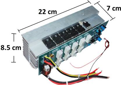 Quality 500 watt audio amplifier board working +40 0-40 to +55 0-55 volt after rectify DC supply 10 Ampere Electronic Components Electronic Hobby Kit