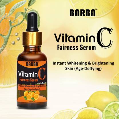 BARBA VITAMIN C FAIRNESS SERUM INSTANT WHITENING & BRIGHTENING