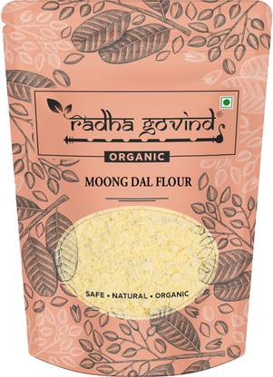 Radha Govind Organic Green Gram Flour for multi Purpose (Moong Dal Ka Aata)