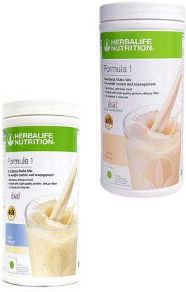 Herbalife Nutrition FORMULA-1 SHAKE KULFI -500 GM+- VANILLA-500 GM WEIGHT LOSS COMBO Nutrition Drink