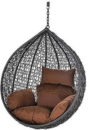 Furniture kart Luxury Hammock Swing Chair without Stand Swing Chair for Adults Balcony Swing Steel Large Swing