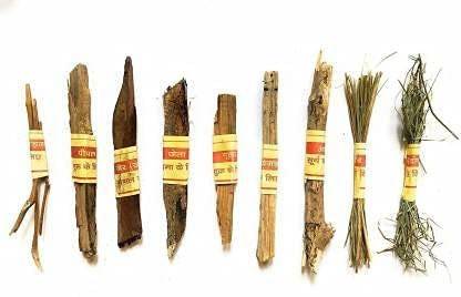 Maurvi Navgrah Shanti Samidha Stick (Wood) Navgrah Havan Ki Lakdi