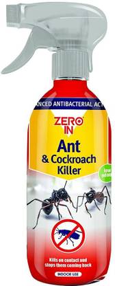 Zero in ZER958 2-in-1 Ant & Cockroach Killer Spray – 500ml