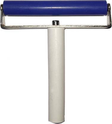 Wizzo Silicone Rubber Roller Applicator for Mobile Phone, Laptop, Multipurpose Screen Guard Lamination Roller Applicator (10cm) 4 inch Lamination Machine