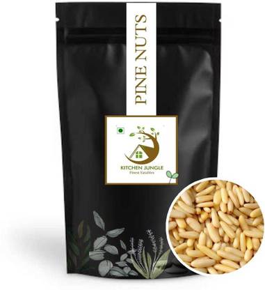 Kitchen Jungle Chilgoza Without Shell (Jumbo Size) Pine Nuts (chilgoze/chilgoja) Pine Nuts
