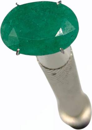 HAYAATGEMS Natural Emerald PANNA 3 Carat 3.25 RATTI Size Oval Shape Cut Faceted Loose Gemstone Emerald Stone
