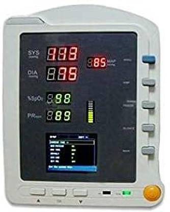 Festa CONTEC CMS 5100 SPo2 and NIBP Measuring Patient Monitor (White)(pack of 1) Pulse Oximeter