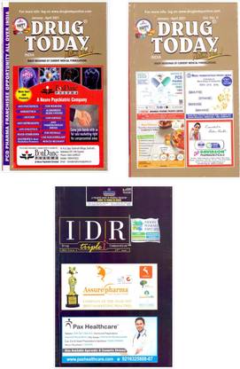 Drug Today Jan To April With Drug Review Jan To April ( Pack Of 3 Books 2021 Edition)
