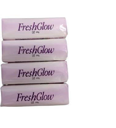 Godrej FRESH GLOW 100GM SOAP PACK OF 4