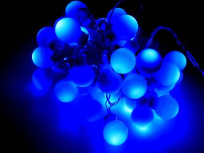 Tu Casa DW-160 Bulb Shape String Light (Blue) Night Lamp