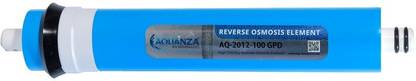 AQUANZA High TDS Dry Reverse Osmosis Element 100 GPD Membrane For ALL Type Of Ro Water Purifier(13 Layer Membrane, Working Up to 2500 TDS) Solid Filter Cartridge