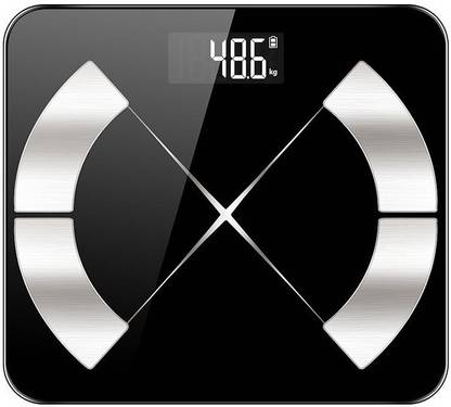 HSR Digital Bathroom Scale, Highly Accurate Body Weight Scale with Lighted LED Display, Round Corner Design Weighing Scale