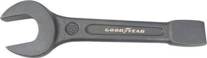 GOOD YEAR Slogging Spanner, Slogging Wrench, 46mm Single Sided Open End Wrench Durable Striking End Single Sided Open End Wrench