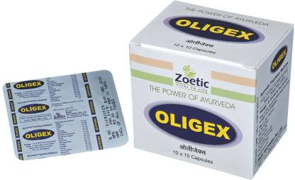 Zoetic Oligex, 100 Capsules (Pack of 5)