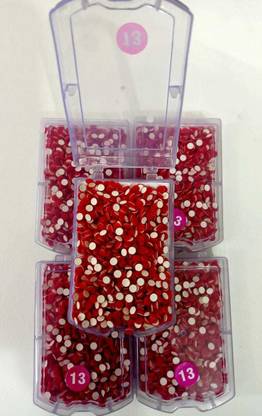 Hk Group red kumkum bindi FOREHEAD Red Bindis