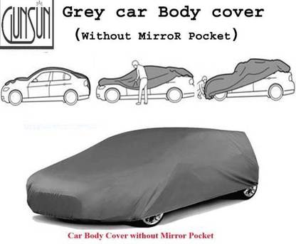 Gunsun Car Cover For Maruti Suzuki Alto K10 VXI AGS Optional (Without Mirror Pockets)