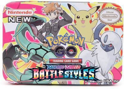 WHITE POPCORN Battle Styles Tin with Cards