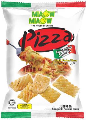 MIAOW MIAOW Pizza Chips - 5 packets Chips